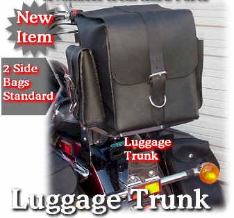 Luggage Trunk for the AlphaSport Hyosung 250 V-Twin