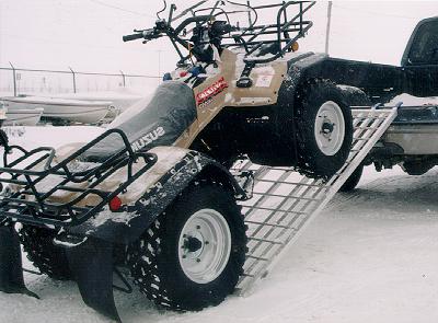 Extra Wide ATV Ramp