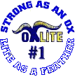 OXLITE - STRONG AS AN OX, LITE AS A FEATHER